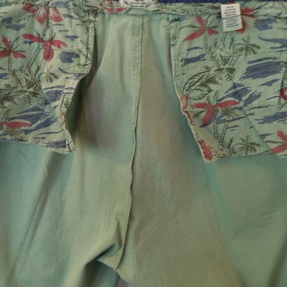 Vintage 1946 green four-pocket chinos pants - Picture 12 of 17